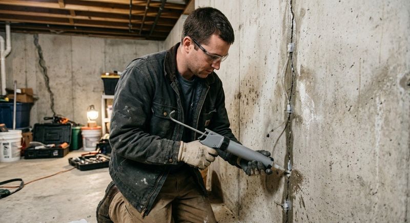 Basement Crack Repair in Eustis, FL