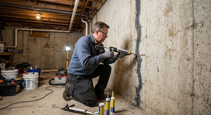 Basement Crack Repair in Eustis, FL