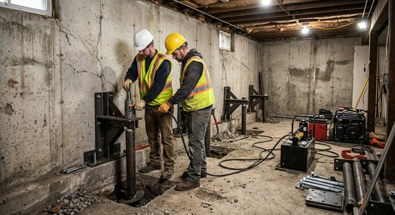 Basement Stabilization in Eustis, FL