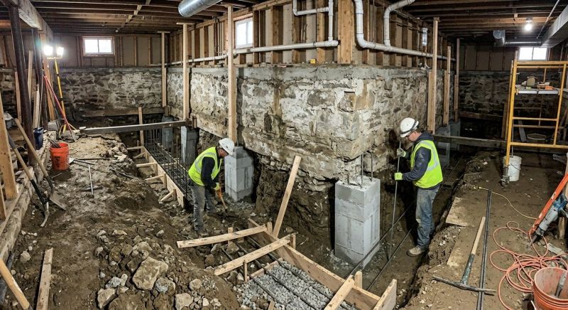 Basement Underpinning in Eustis, FL