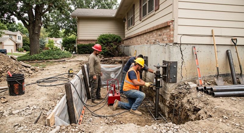 Concrete Foundation Repair in Howey In The Hills, FL