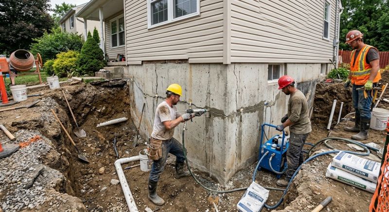 Cracked Foundation Repair in Astor, FL