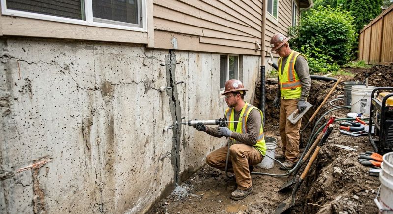 Cracked Foundation Repair in Clermont, FL