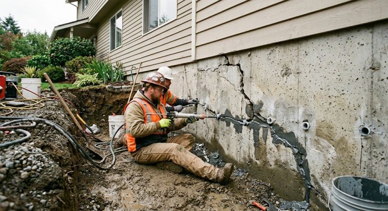 Cracked Foundation Repair in Deland, FL