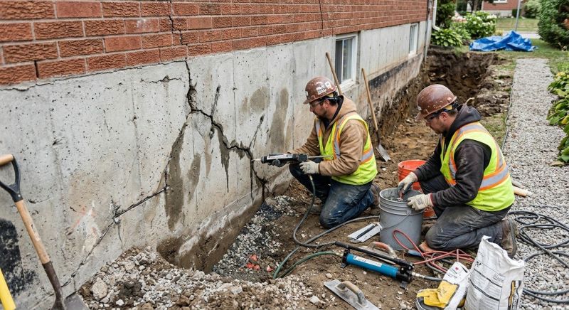 Cracked Foundation Repair in Deland, FL