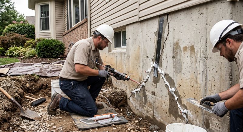 Cracked Foundation Repair in Fruitland Park, FL