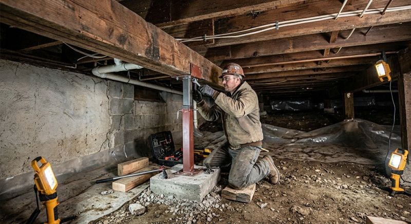 Crawlspace Foundation Repair in Tavares, FL