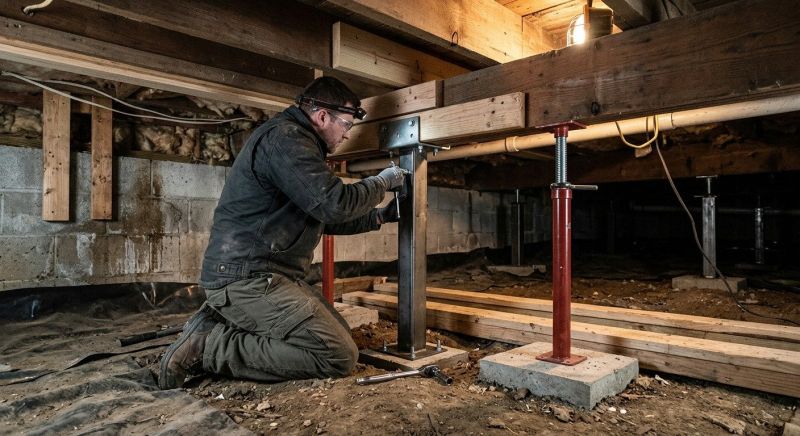 Crawlspace Structural Repair in Eustis, FL