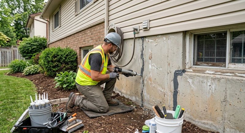 Foundation Crack Sealing in Eustis, FL