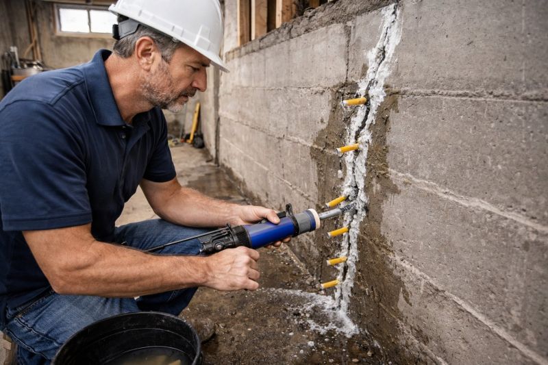 Foundation Crack Sealing in Eustis, FL