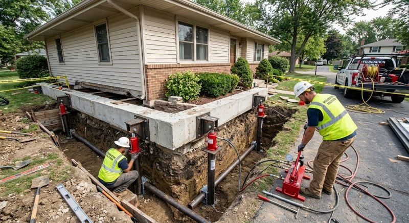 Foundation Jacking in Apopka, FL
