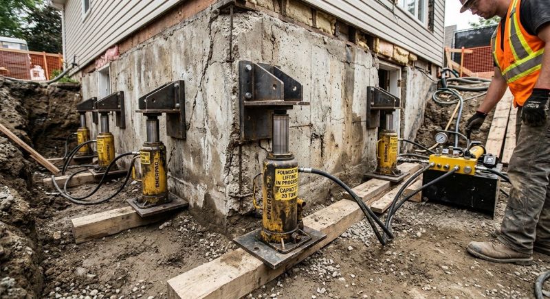 Foundation Jacking in Lake County, FL