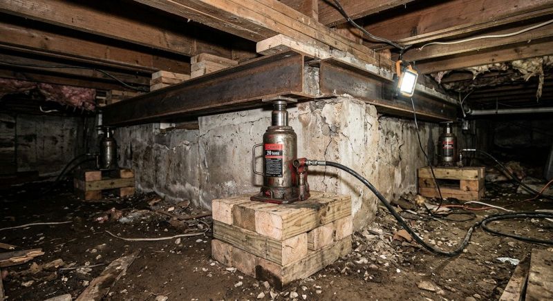 Foundation Jacking in Lake Mary, FL