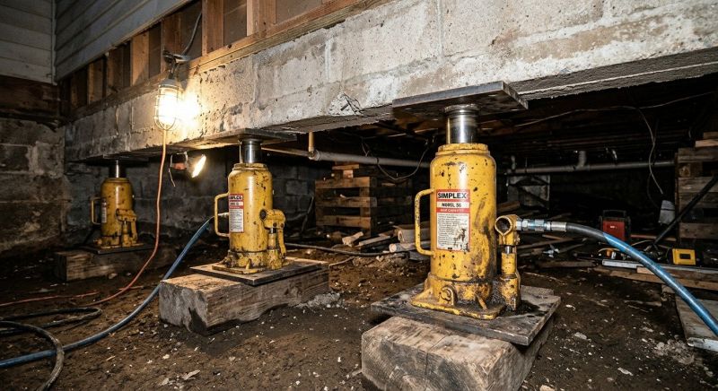 Foundation Jacking in Mount Dora, FL