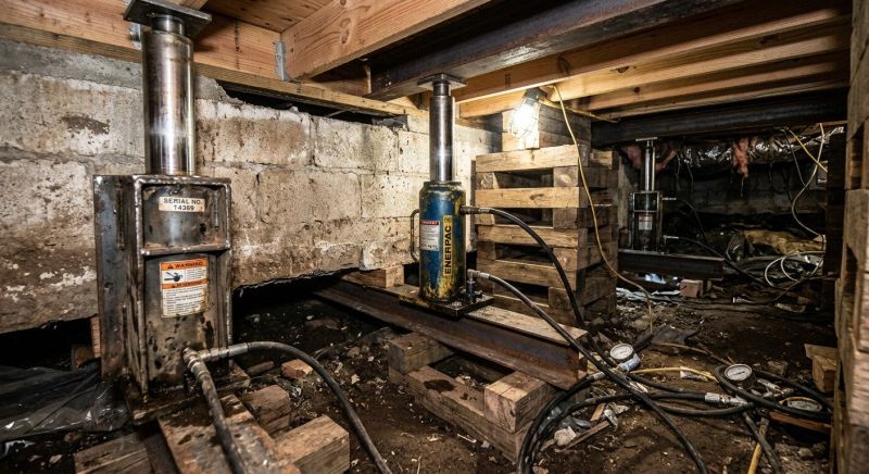 Foundation Jacking in Winter Garden, FL