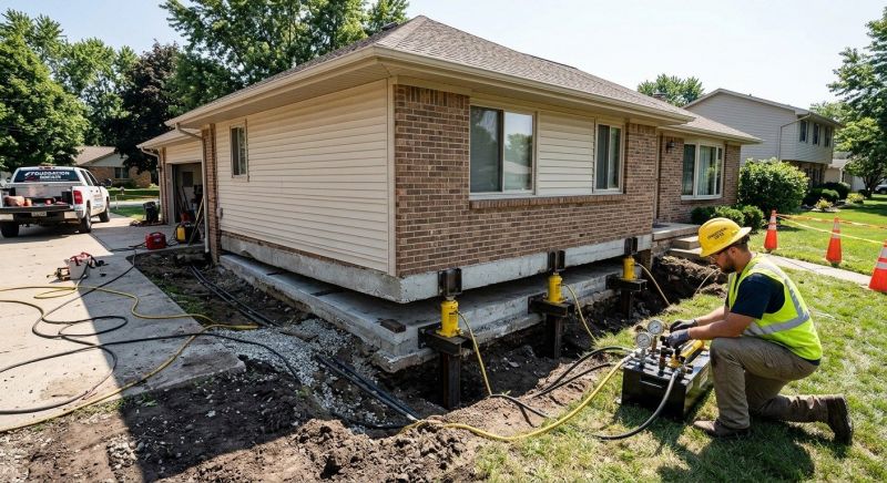 Foundation Lifting in Clermont, FL