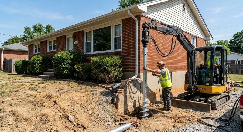 Helical Pile Installation in Eustis, FL
