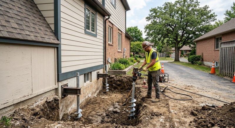 Helical Pile Installation in Eustis, FL