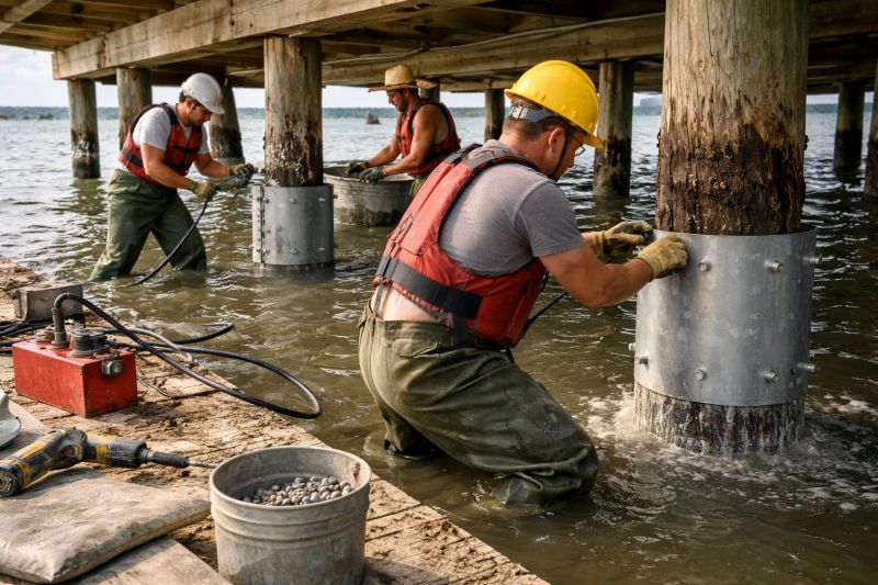 Piling Repair in Deland, FL