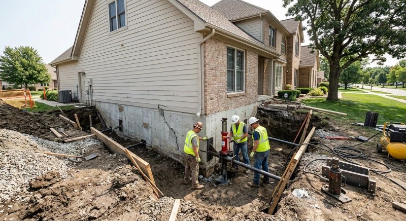 Sinking Foundation Repair in Altamonte Springs, FL