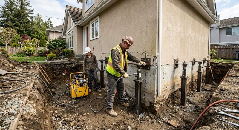 Sinking Foundation Repair in Apopka, FL