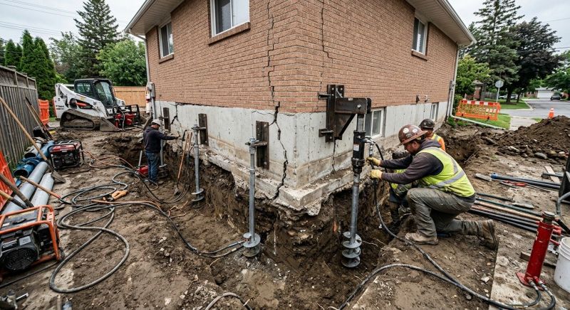 Sinking Foundation Repair in Longwood, FL