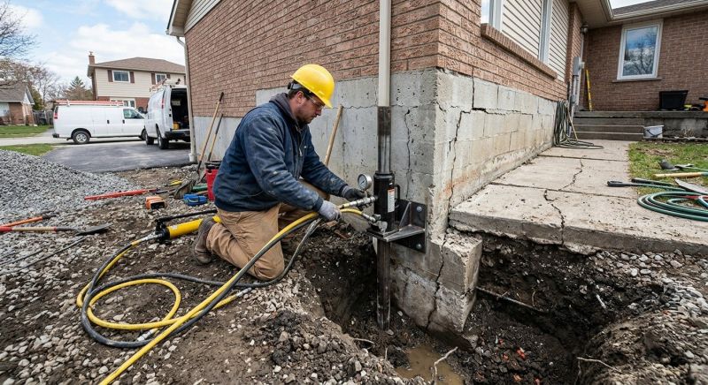 Sinking Foundation Repair in Mount Dora, FL