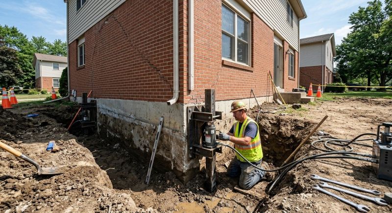 Sinking Foundation Repair in Orange City, FL