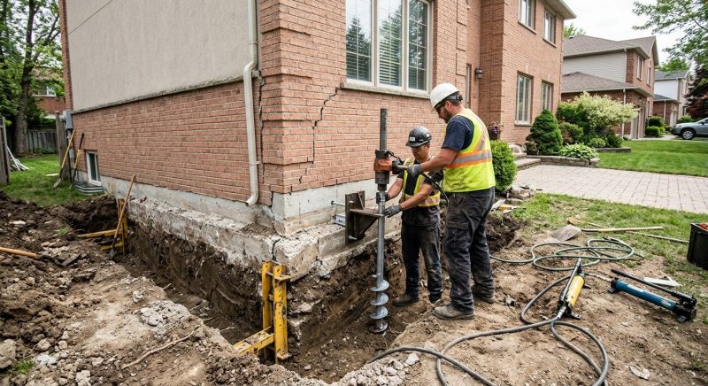Sinking Foundation Repair in Tavares, FL