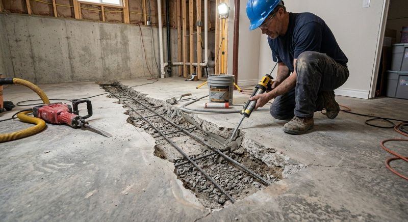 Slab Foundation Repair in Eustis, FL