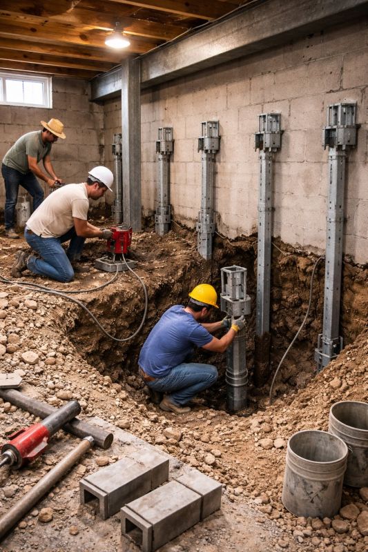 Structural Underpinning in Eustis, FL