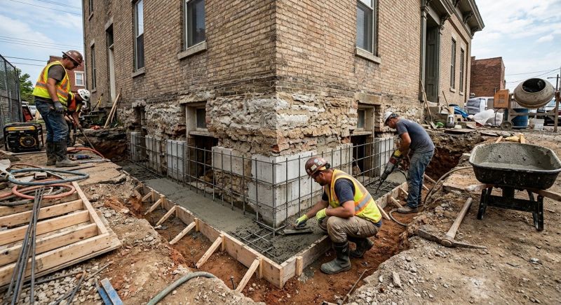 Structural Underpinning in Eustis, FL