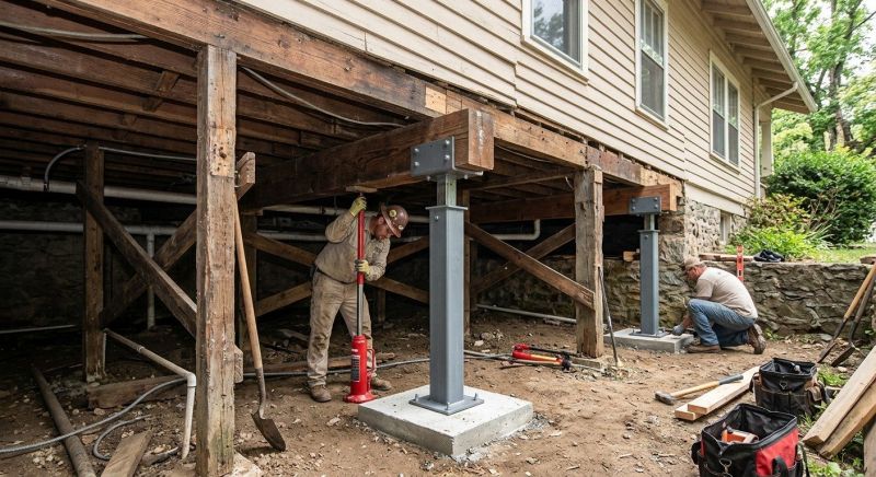 Structural Underpinning in Eustis, FL